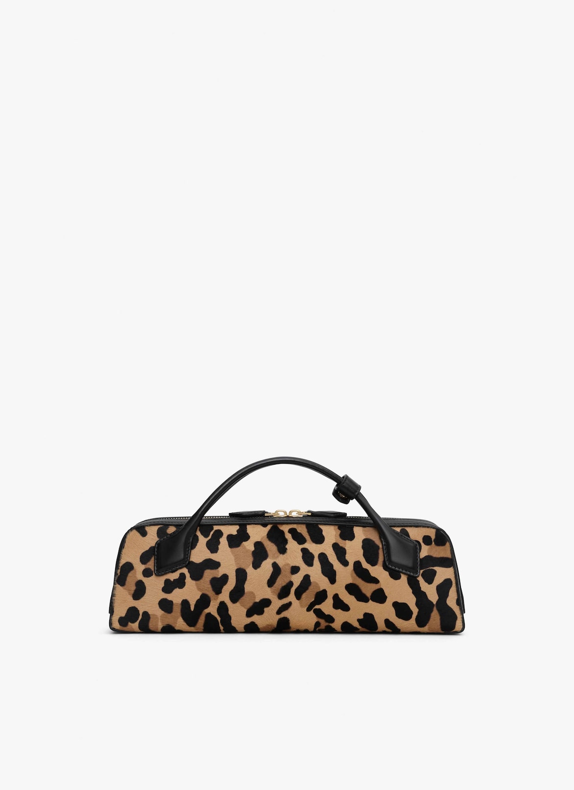 LE TECKEL CLUTCH IN LEOPARD HAIRCALF ALAÏA BROWN LE TECKEL CLUTCH IN LEOPARD HAIRCALF